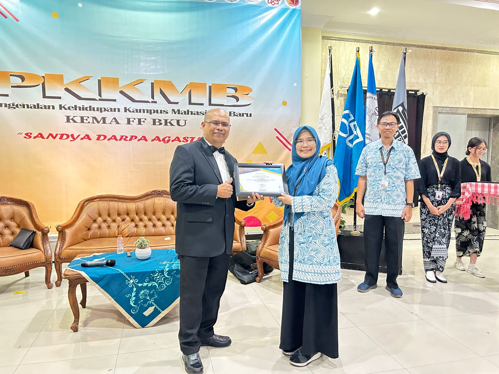 PKKMB FF UBK Mengundang Guru Besar dari Universitas Padjadjaran Bandung