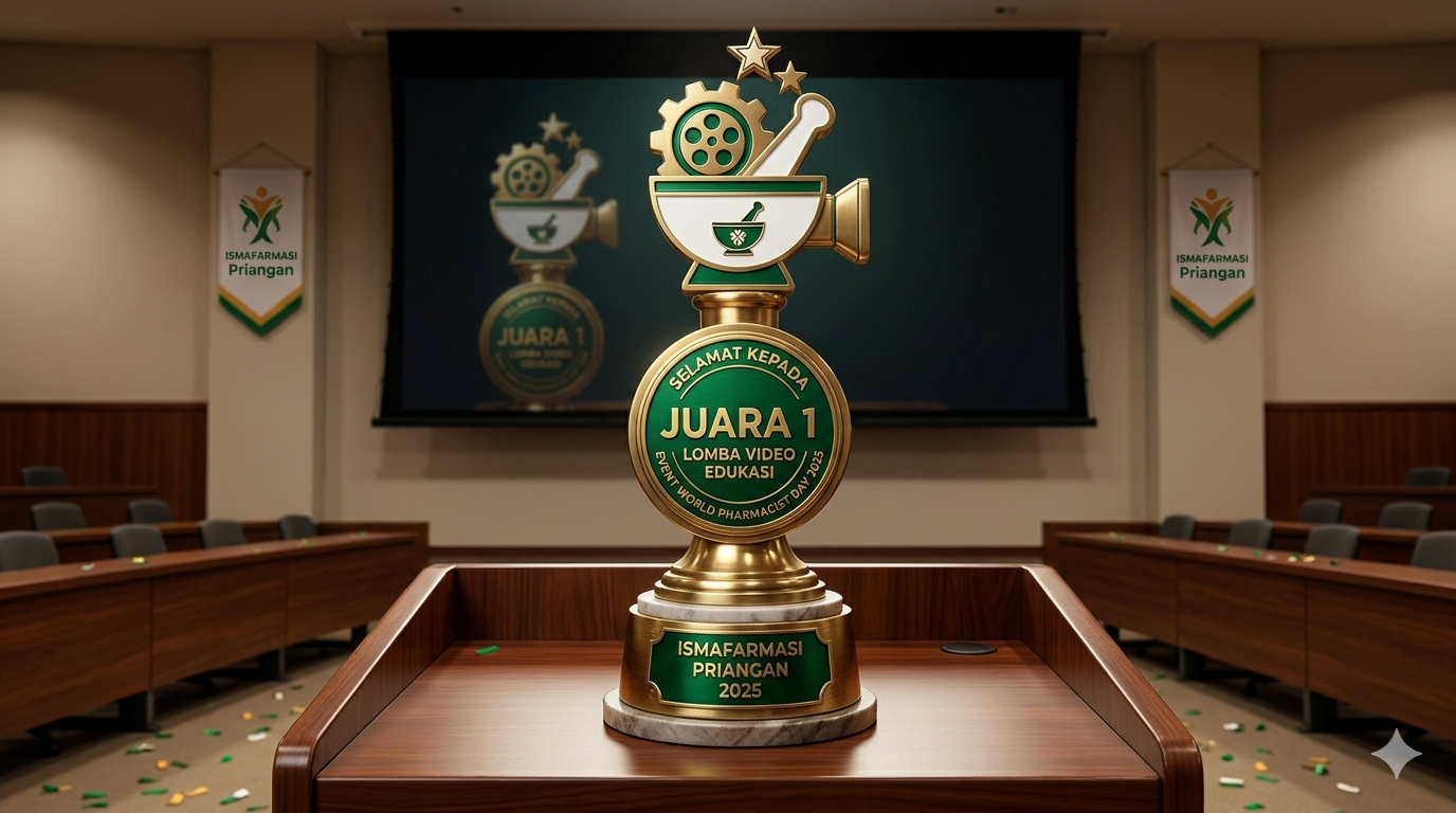 Mahasiswa Farmasi BKU Raih Juara 1 Lomba Video Edukasi di Event World Pharmacist Days ISMAFARSI Priangan 2025
